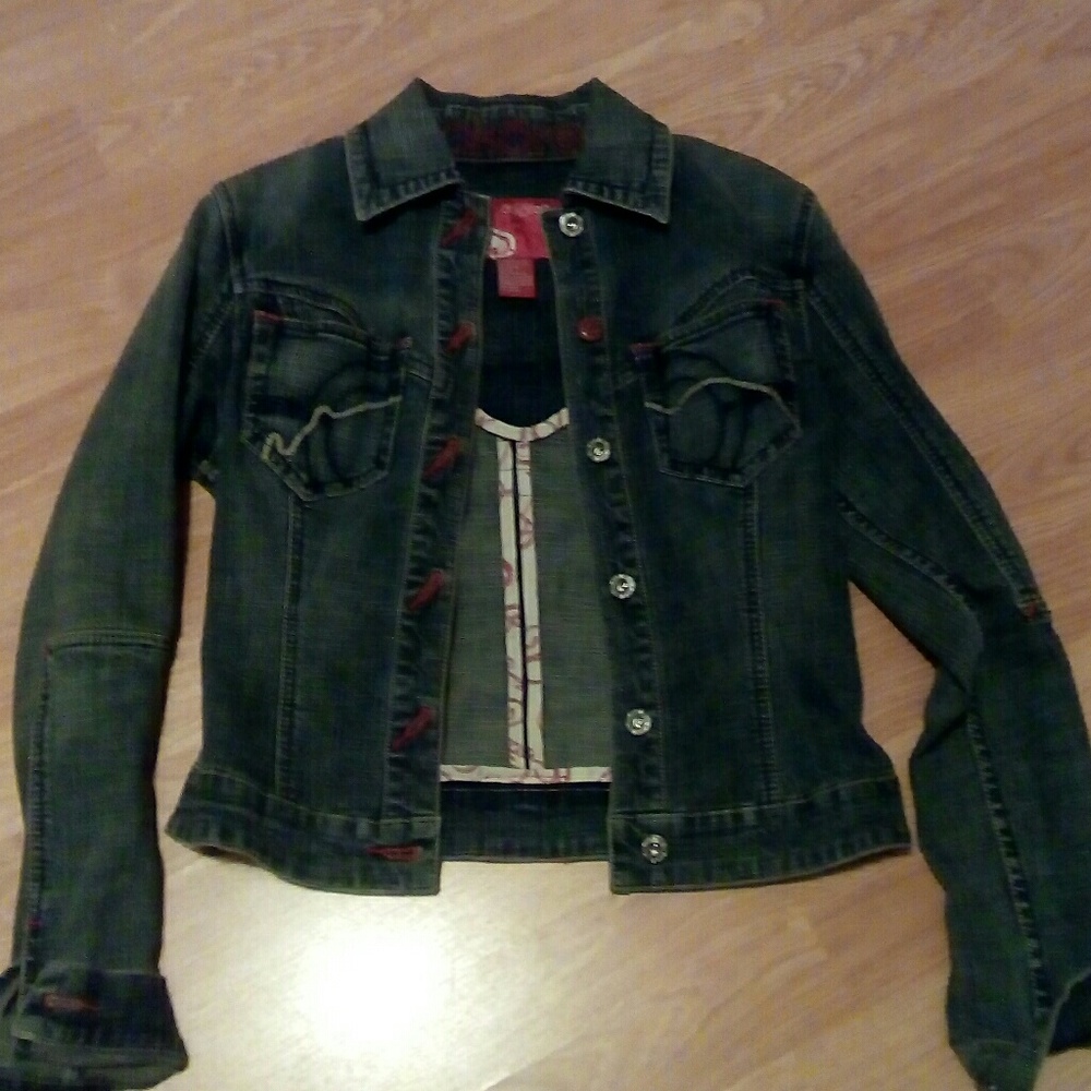 Nwot *SALE* Ecko Red Jean Jacket Size XS